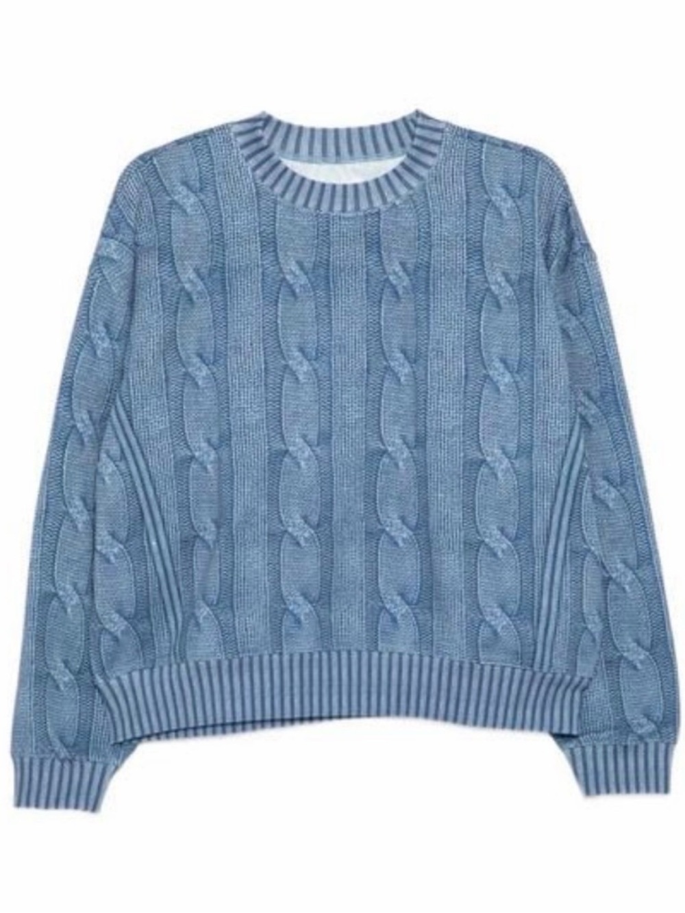 Rag & Bone Miramar Cable-Effect Sweatshirt